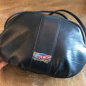 Richard Petty leather handbag